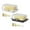 A 1PCS & B 1PCS, variant on 2/1PCS Airtight Butter Dish with Lid and Cutter, Ideal for Countertop and Refrigerator Storage, Plastic Butter Keep Tray for Easy Cutting and Serving