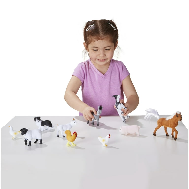 Melissa & Doug Farm Friends - 10 Collectible Farm Animals