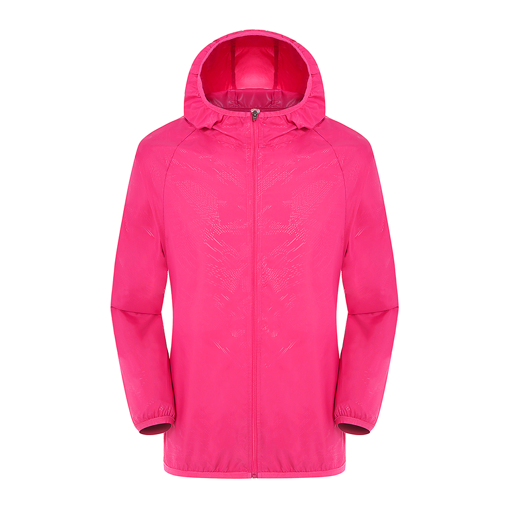 Veste Coupe-vent Imperméable Légère 2026 - UPF50+, Séchage Rapide, Capuche, Pour Randonnée, Vélo, Toutes Saisons