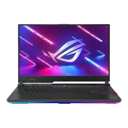 ASUS ROG Strix SCAR 17 SE G733CX-XS97 - Intel Core i9 - 12950HX / up to 5 GHz - Win 11 Pro - GF RTX 3080 Ti - 32 GB RAM - 1 TB SSD NVMe, Raid 0 configuration, Performance x 2 - 17.3" 2560 x 1440 (WQHD) @ 240 Hz - 2.5 Gigabit Ethernet - Wi-Fi 6E - off black stealth