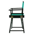 thumbnail image 3 of "18" Director's Chair Black Frame-Teal Canvas", 3 of 3