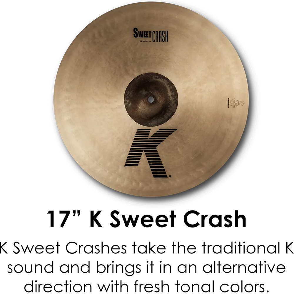 Zildjian K Sweet Cymbal Pack with Hi-Hats, Crashes and Rides