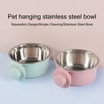 thumbnail image 3 of NIBOLOG Corrugated Anti-Spill Hanging 2-in-1 Pet Bowl Set Detachable Space-Saving Siphon Principle Pet Accessory, 3 of 8