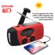 thumbnail image 4 of Emergency Hand Crank Radio with LED Flashlight, Portable Weather Radio with USB Charged & Solar Power for Camping, 4 of 4