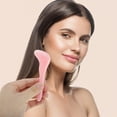 thumbnail image 2 of Unique Bargains 1 Pc Facial Muscle Stick Portable Skincare and Massaging Tool Pink, 2 of 5