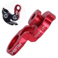 thumbnail image 3 of FRCOLOR 1 Ensemble de Rallonge de Patte de Dérailleur Arrière de Vélo avec Vis, Patte de Dérailleur Compatible avec Roue Libre 34-52T, Cadre en Aluminium (Rouge), 1.97"X0.79"X0.39 Pouces, 3 of 4