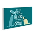 thumbnail image 4 of Stupell Industries Funny Cat & Dog Cone Animals Painting Unframed Art Print Wall Art, 17 x 7, 4 of 8