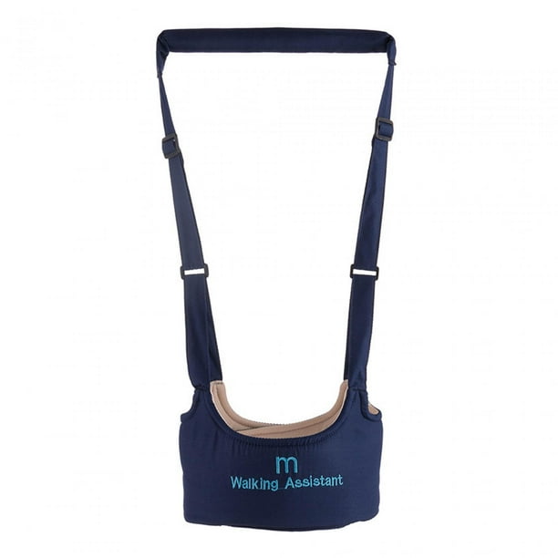 Correa para niños pequeños de 40-60 cm, asistente para caminar y actividades, color azul oscuro.