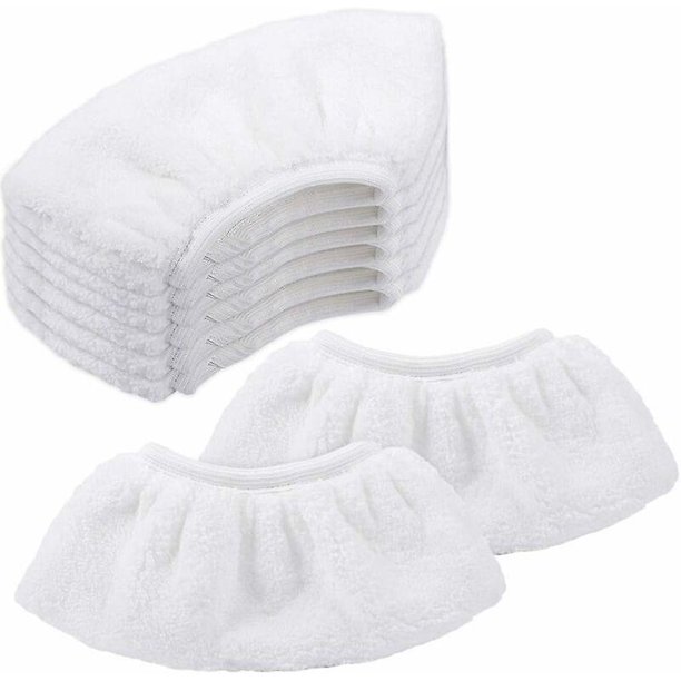 (Paquete de 8) paños de microfibra para, paños para accesorio de boquilla manual para limpiadores a vapor Sc1/sc2/sc3/sc4/sc5/sv7 Au Rojo Verde Cocina, Decoración y Otros
