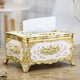 thumbnail image 2 of Vintage Style Tissue Box Storage Acrylic Desktop Plastic Cardboard Box Suitable For Living Room Bedroom And Desktop, 2 of 5
