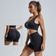 thumbnail image 2 of Conjunto de yoga para gimnasio de color sólido sin costuras, mallas deportivas suaves, chaleco deportivo y leggings de yoga, chándal para mujer, traje de gimnasio para entrenamiento completo, 2 of 5