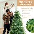 thumbnail image 4 of Patiojoy 6Ft APP Controlled Christmas Tree, PE/PVC Xmas Tree w/ 420 Color Changing LED Lights & 1740 Branch Tips, 4 of 10