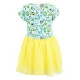 thumbnail image 4 of Unique Baby Girls Back To School Subjects Tutu Dress (6Y, Teal), 4 of 4