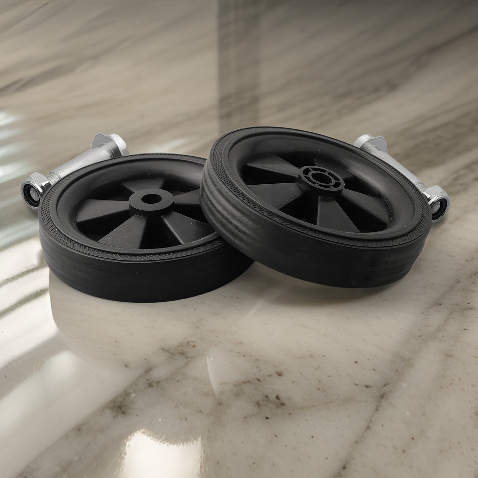 Air Compressor Caster Wheels With Non Slip Design Providing Shock Resistance And Silent Functionality For Enhanced Performance Smile Home