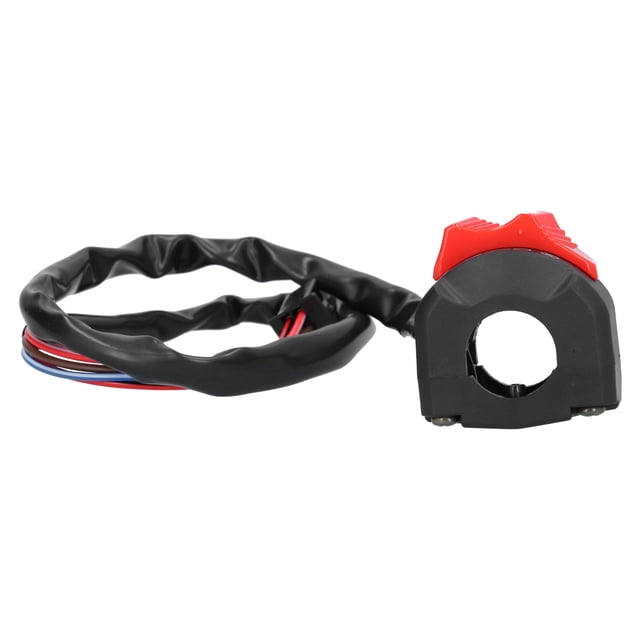 Interruptor de manillar Jadeshay 7/8 pulgadas controlador de botón de arranque y parada A prueba de agua Universal