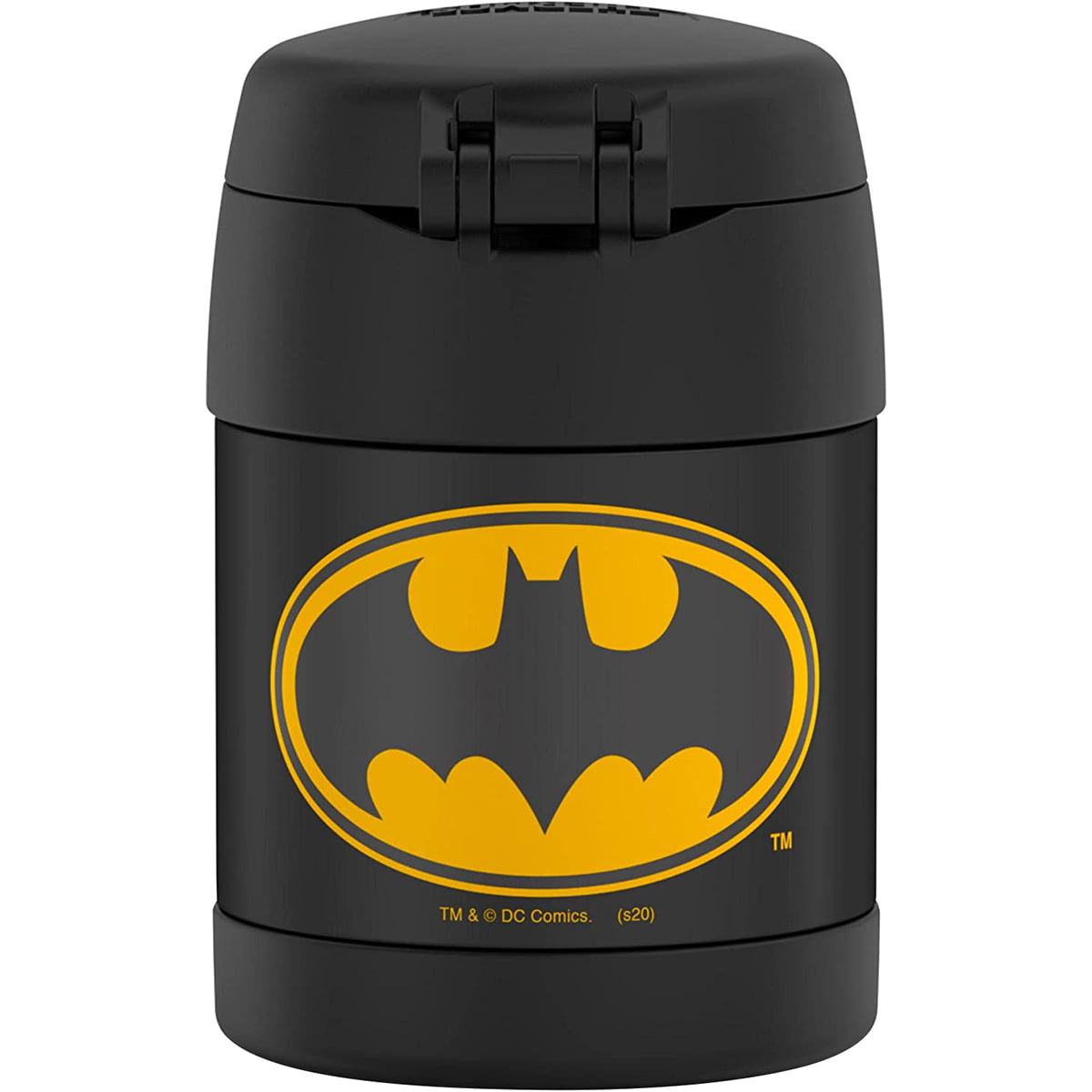 Thermos 10 oz. Kid's Funtainer Batman Stainless Steel Food Jar -  Silver/Black B2