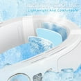 thumbnail image 5 of Neck Air Conditioner Portable Neck Fan Rechargeable Bladeless Neck Fans That Blow Cold Air Personal Cooler White, 5 of 6