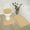 Beige, variant on 3 Piece Bathroom Rug Set Bath Rug, Contour Mat, and Lid Cover