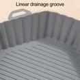 thumbnail image 3 of YAOMOBB Grill Plate Double Handle Baking Pan Non Scalding Silicone Roasting Tray for Daily Use, 3 of 4