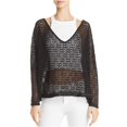thumbnail image 1 of Free People - Camiseta básica de napa para mujer, color negro, talla mediana Free People Camiseta básica, 1 of 2