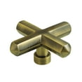 thumbnail image 5 of Kingston Brass KTCHX3 French Country Front Mount Toilet Tank Lever in Antique Brass, 5 of 5