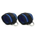 thumbnail image 1 of Correas de tobillo para culturismo, correa de muñeca ajustable con anillo en D para fitness con trenzas duraderas para abdominales, piernas y botones, ejercicios con pesas para hombres y, 1 of 5