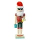 thumbnail image 2 of Figuras de Cascanueces de Madera de 38cm, Decoración de Cascanueces de Navidad, Estatua de Títeres de Cascanueces, para Rojo BLESIY Figuras de Cascanueces, 2 of 8