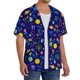 thumbnail image 2 of Fotbe Mathematics And Chemistry Camisa Estampada de Manga Corta para Hombre, Casual de Verano, Estilo Playero, Sin Arrugas-3X-Large, 2 of 5