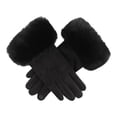 thumbnail image 4 of beishanbush Gloves Mittens Women Gloves Creative Fashion Gloves Gloves Thick Warm Winter Adult Black, 4 of 4