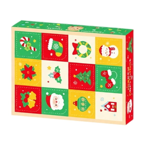 Fillable Advent Calendar Box 2026,Empty Christmas Countdown Box with Fill-Your-Own Compartments,DIY Gift Box for Candy,Notes,Small Gifts & Family Traditions