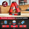 thumbnail image 4 of Multi-Function Foldable Level Tool, 28-Inch Adjustable Level for Woodworking & Precise Angle Measurement, 4 of 7