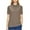 Khaki 1, variant on T Shirts for Women 3-Button Short Sleeve Collared Tops Quick Dry Tee Lightweight Moisture Wicking Blouses (XL, Light Blue)