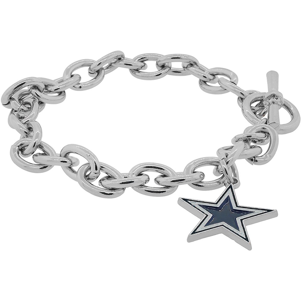 NFL Dallas Cowboys Pendant Bracelet, 8"