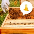 thumbnail image 5 of Uxcell Paquete de 20 jaulas para reinas, cubierta protectora de celdas para reinas de plástico, naranja, 5 of 5