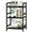 Black, variant on 3 Tier Bookcase, Small Bookshelf Storage for Bedroom, Living Room, Office Home, Grey