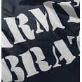 thumbnail image 5 of Army Brat Funny Military USA Child Toddler Boy Girl T Shirt Infant Toddler Brisco Brands 3T, 5 of 6