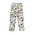 thumbnail image 5 of Xecao Aabstract Eyes Men's Straight Lounge Pajama Pants: The Ultimate in Comfortable Sleepwear, 5 of 9
