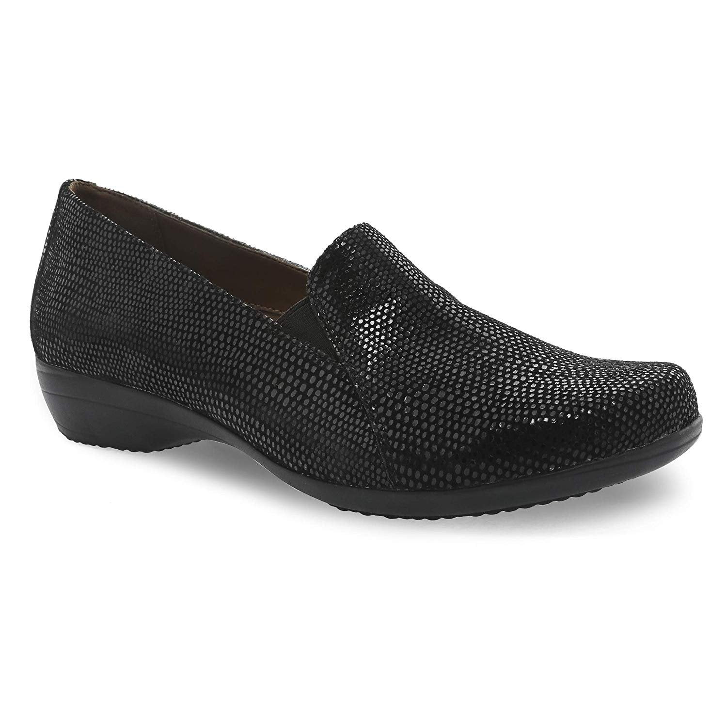 Dansko Dansko Women�s Farah Black Lizard Comfort Shoes 5 Dansko Dansko Women�s Farah Black Lizard Comfort Shoes 5