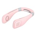 thumbnail image 1 of Ventilador de enfriamiento USB Ventilador colgante de cuello ajustable Enfriador de aire personal portátil recargable, Rosa Sweethay HA006284-03B, 1 of 6