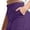 Purple, variant on Miluxas Womens Cargo Pants Elastic Waist Hiking Pants Athletic Straight Leg Trouser High Waisted Pant with Muti Pockets Purple
