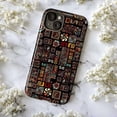 thumbnail image 5 of Boho Tribal Pattern Phone Case, Colorful Ethnic Geometric Design Protective phone Cover for iPhone 16 15 14 13 12 11 Pro Max Mini Plus, 5 of 6