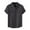 Dark Gray Mens Shirts, variant on 4Xlt Big and Tall Shirts for Men M-5X Plus Size Cotton-Linen Short Sleeve Tshirts Shirt with Pockets Mens Button-Down Collared Tees Tops on Clearance