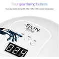 thumbnail image 3 of 48W Nail Lamp, Portable LED UV Nail Light Nail Dryer with 3 Timer Setting For Gel Nail Art Tool, 3 of 7
