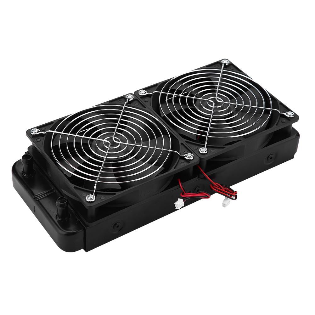 Mgaxyff CPU Cooler,240MM Computer CPU Water Cooling Cooler Heat Row