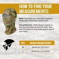 thumbnail image 6 of Minzimin Balaclava Face Mask Men, Women's Full Head Wrap Motorcycle Cooling Neck Gaiter Tactical Hood for Hiking Cycling, 6 of 8