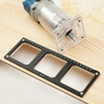 thumbnail image 4 of Switch Socket Bottom 86 Box Marking Template Tool Opening Hole Decoration Tool Stencil Socket Three Holes, 4 of 5
