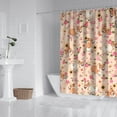 thumbnail image 2 of Corgi Dog and Flower Florals Shower Curtain 72"x72" ,Bathroom Decorative Shower Curtains Set with 12 Hooks,Modern Waterproof Washable Shower Curtain, 2 of 6