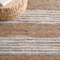 thumbnail image 6 of SAFAVIEH Vintage Leather Henley Striped Runner Rug, Light Brown/Ivory, 2'3" x 9', 6 of 8