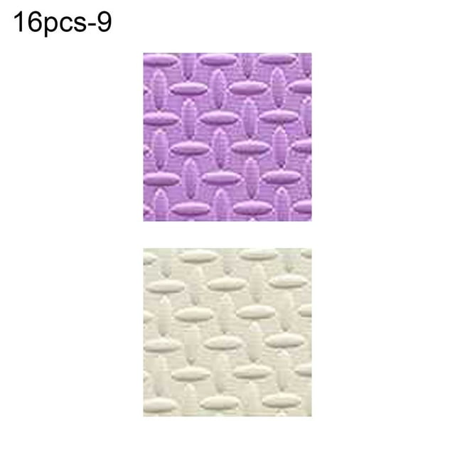 MesaSe 32Pcs Play Mat Anti-slip Interlock Square Exercise Tiles Floor Carpet for Children Room
