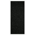 thumbnail image 1 of Morefany Outdoor Indoor Runner Rug Custom Size Rugs Non-Slip Hallway Carpet Runners with Rubber Backing Mat for Kitchen Entryway Garage Laundry 2ft x 8ft, Solid Black, 1 of 7